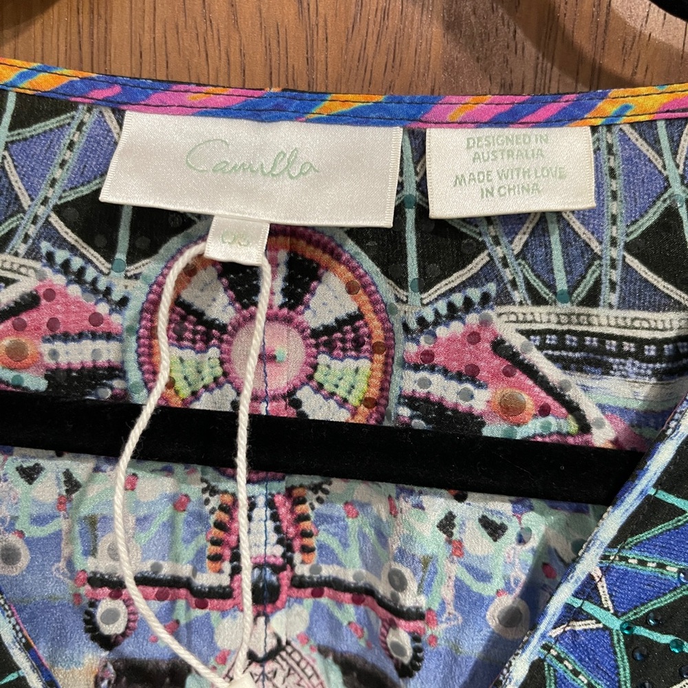 Camilla Multicolor Patterned Garment - image 5